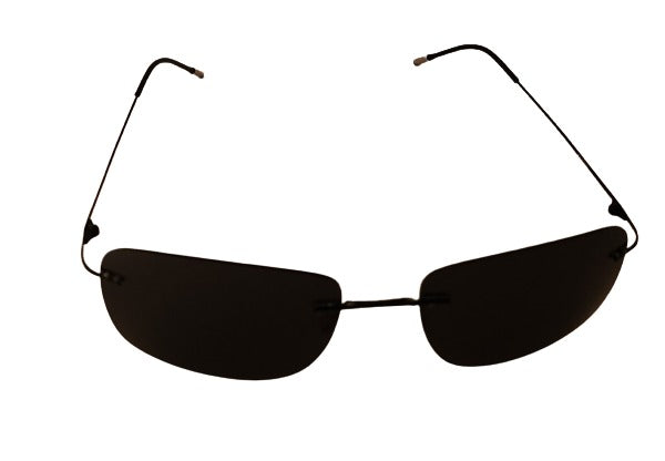 ATX Optical XXL 150mm Mens Polarized Flex Steel Wire Frame Driving Sunglasses for Men Blue